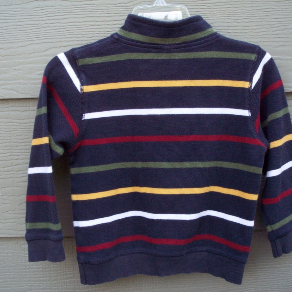Gymboree Boys Polo Button Sweater Sz 6 Barkside Ac - Picture 2 of 5